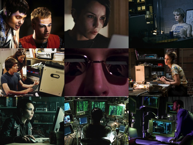 Hacking movie collage